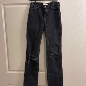 Abercrombie Ultra High Rise 90’s Straight Jean